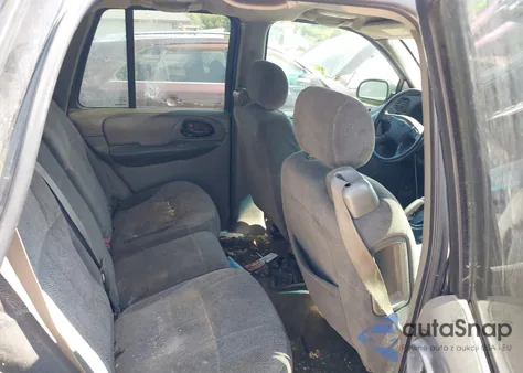 2004 Chevrolet Trailblazer Lt из США, поврежденный, VIN 1GNDT13S242224979